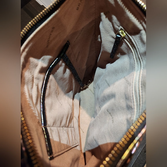 Brahmin Katie Black Pearl Ombre Melbourne Crossbody- NWOT - Picture 15 of 16